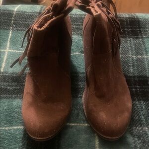 Rocket Dog Brown Suede Ankle Boots